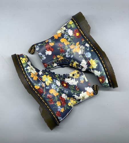 Dr. Martens 1460 Pascal Floral Boots 245mm(UK5)(ss1661)